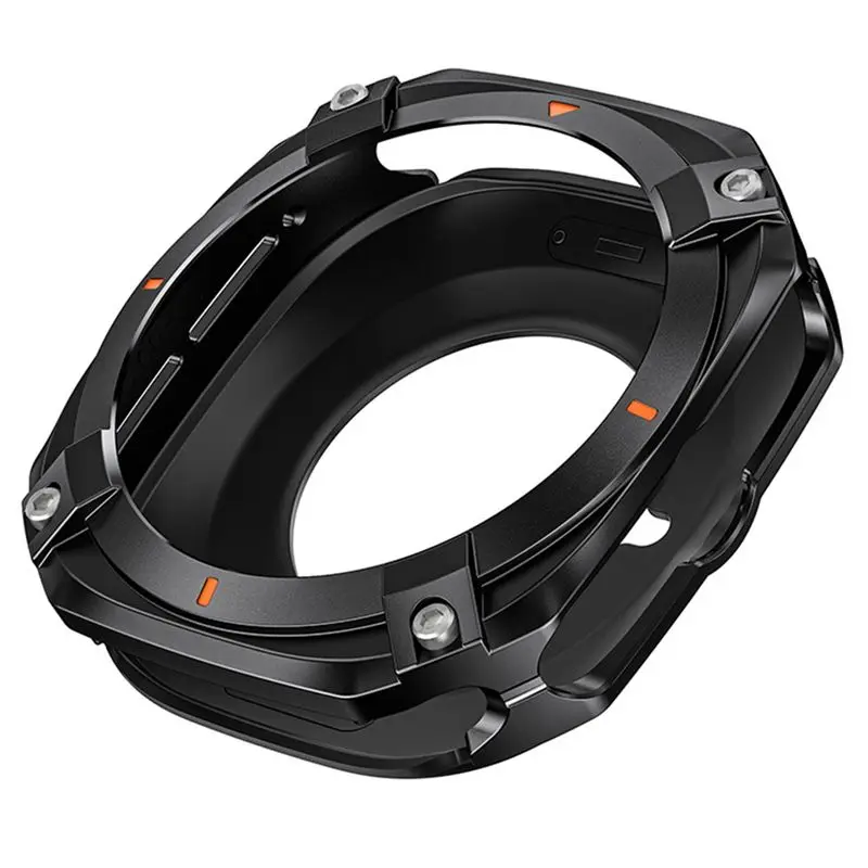 Winter Essential For Galaxy Watch 7 Ultra 47Mm Alloy Metal Full Coverage Bumper Protective Case Smart Watch Accessories