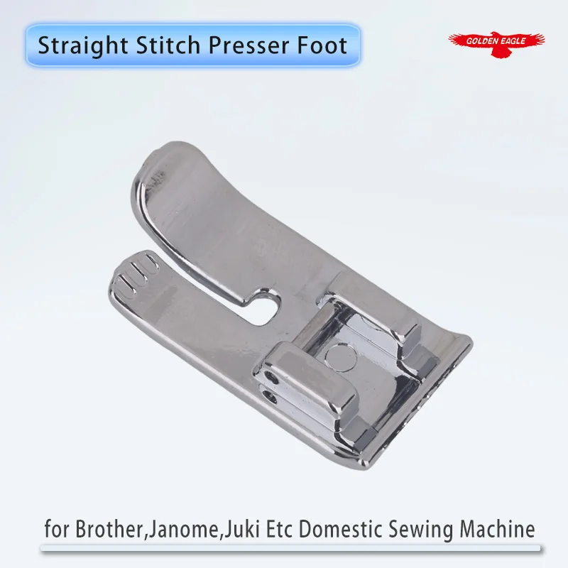 

006916008 (7304) Quilting/Straight Stitch Foot Fit Domestic Sewing Machine Brother,Janome,Juki,Singer,Kenmore,Babylock Low Shank