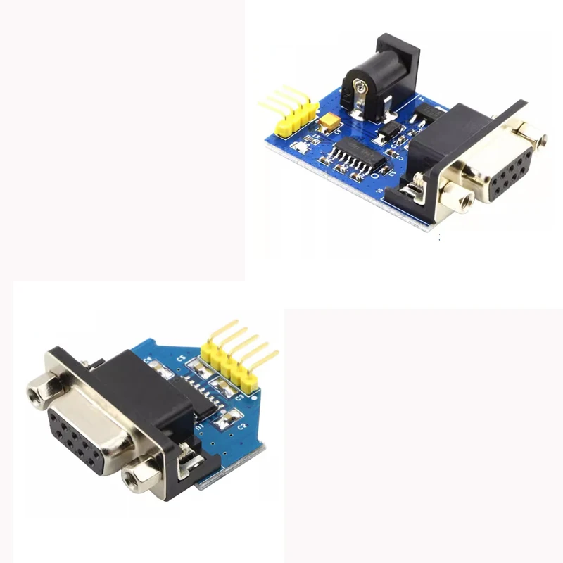 

Модуль RS232/DB9 к TTL MAX3232, модуль последовательного порта TTL до 232/DB9 с кабелем для загрузки питания, вход 3,3 В, 5-16 В