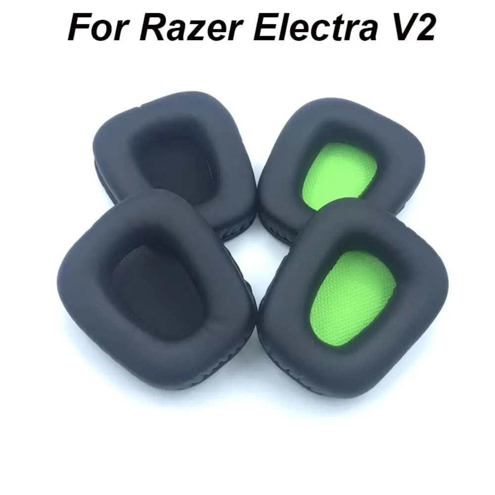 

1 pair Foam Sponge Ear Pads Headband Earmuff Replacement Ear Cushion Repair Parts Headset Headset Earmuff for Razer Electra V2