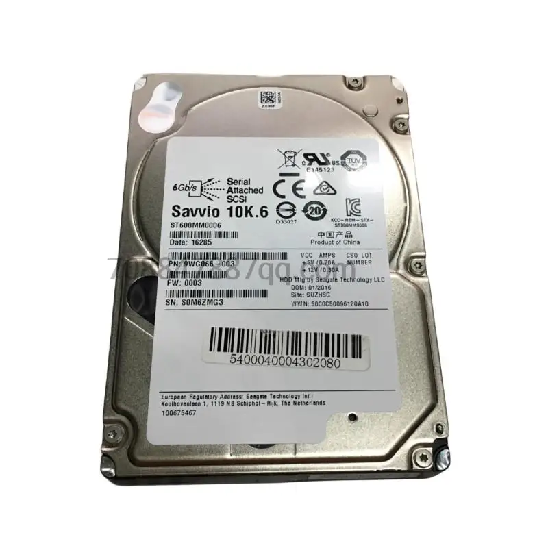 original 100% authentique   ST600MM0006 600G SAS 2.5 10K   600GB