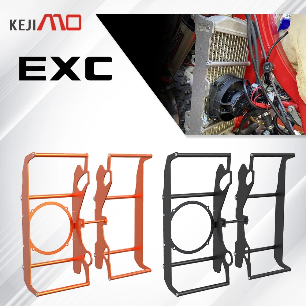 

2025 Radiator Grille Guard Protector Cover FOR KTM EXC 2T 4T Motorcycle For GasGas 2T 4T 2021 2022 2023 For Husqvarna 2T 4T 2020