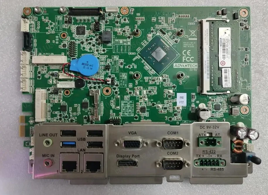PCM-8211 REV.A1 100% OK Original IPC Board Motherboard Embedded Industrial Mainboard for PPC-3150 with CPU RAM