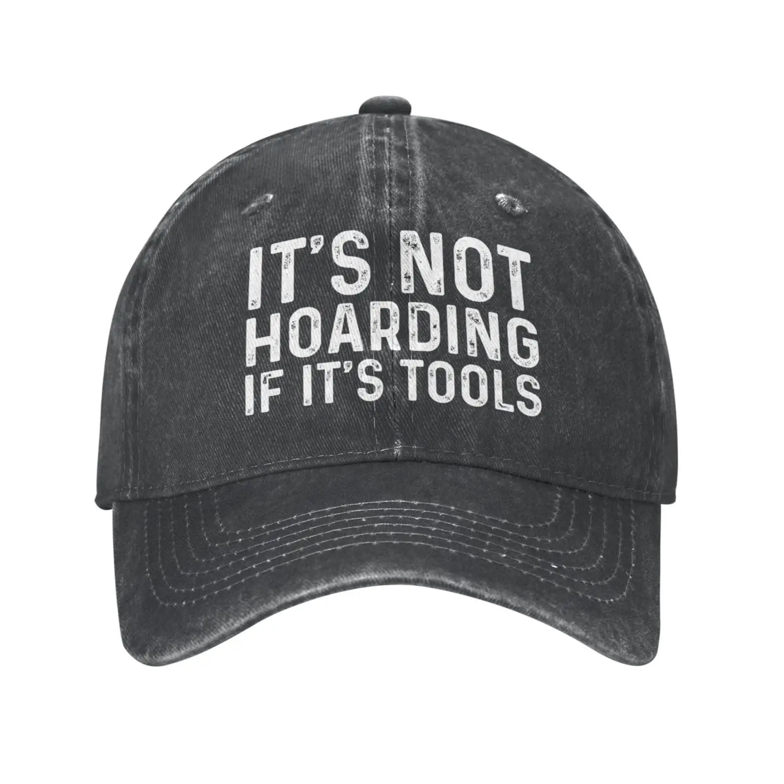 It's Not Hoarding If It's Tools Hat Men Women Baseball Caps Graphic Trucker Hats for Daily