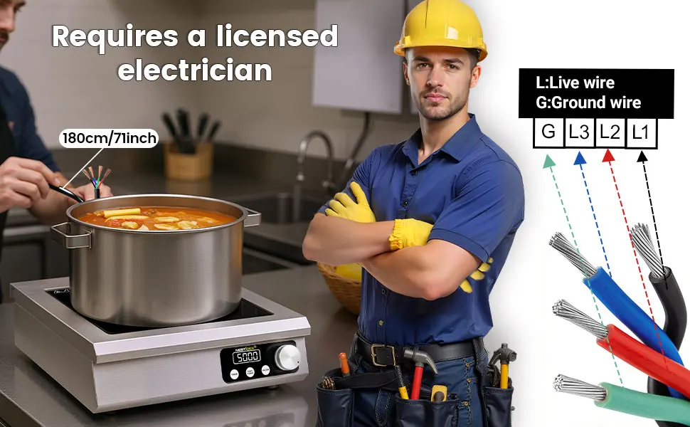 portable induction cooktop