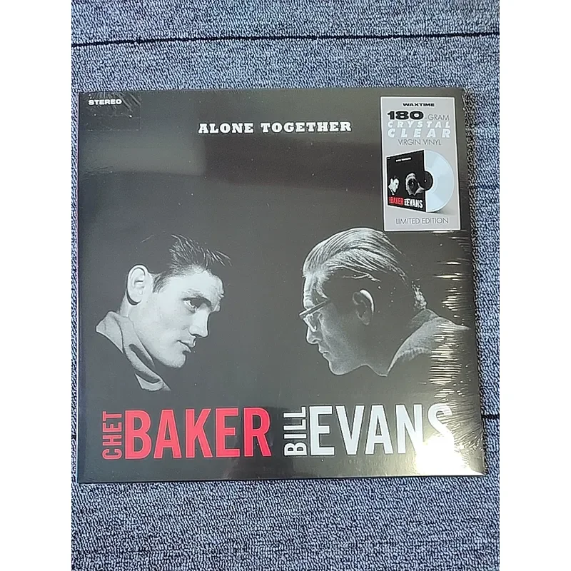 

Chet Baker Bill Evans Alone Wax Time Transparent Vinyl LP for Vinyl Record Players