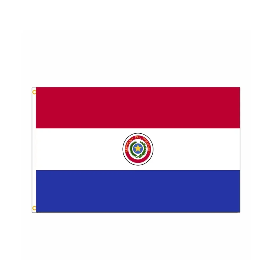 Paraguay Flag PY PRY The Republic Flag Of Outdoor Banner Decoration 90x150cm