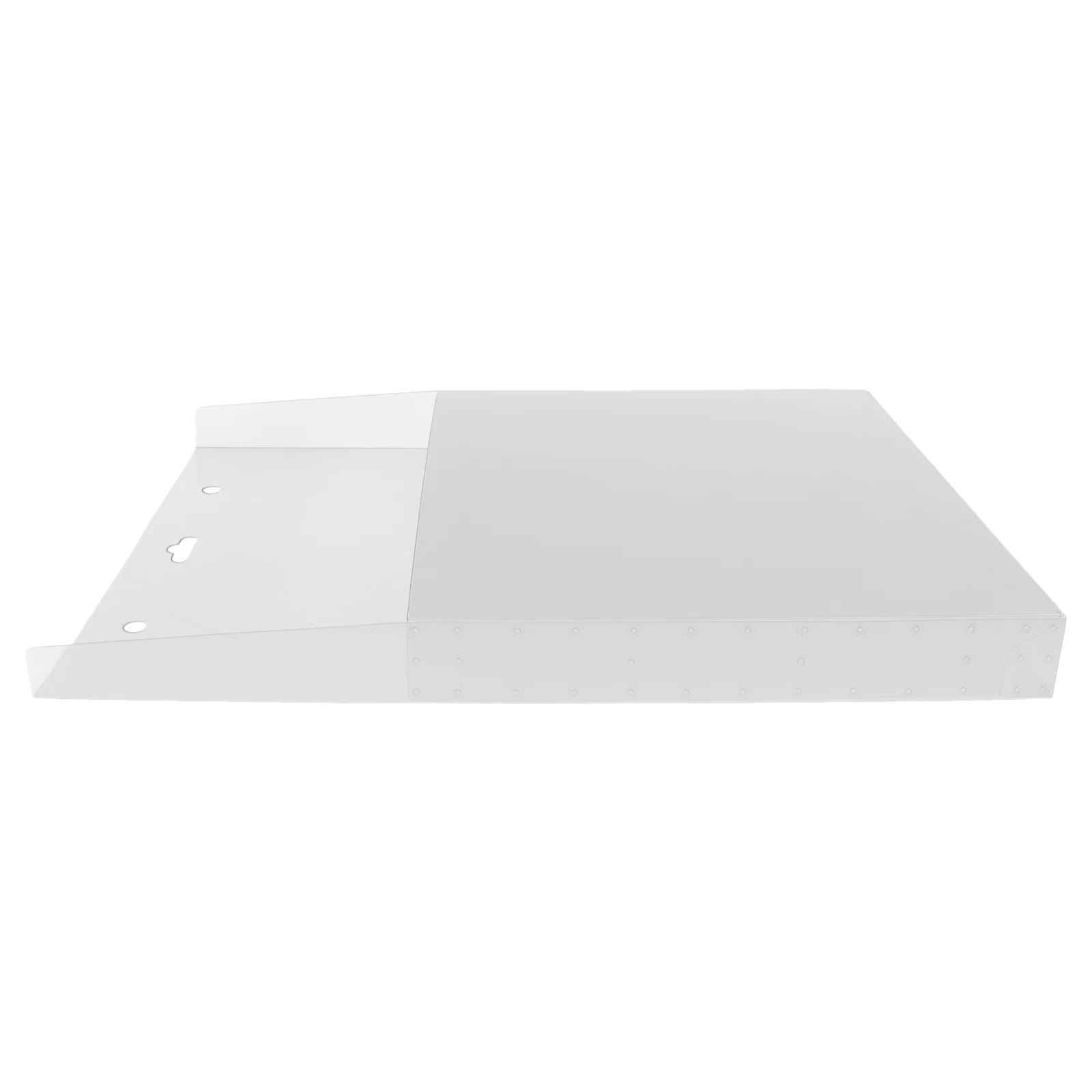 

2 Pcs Wall-mounted File Box Hanging Pocket Organizer Boxes Folder Rack with Folders Files Pp Office