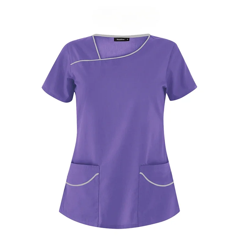 Customizable LOGO Hospital Doctor Uniforms Spa Uniforms Dental Clinic Medical Scrubs Suits Grooming Veterinary Nurse Accessories