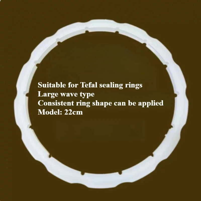 Suitable for Tefal Pressure Cooker Sealing Ring, Pressure Cooker Rubber Ring, High Temperature Resistant and Leak Proof