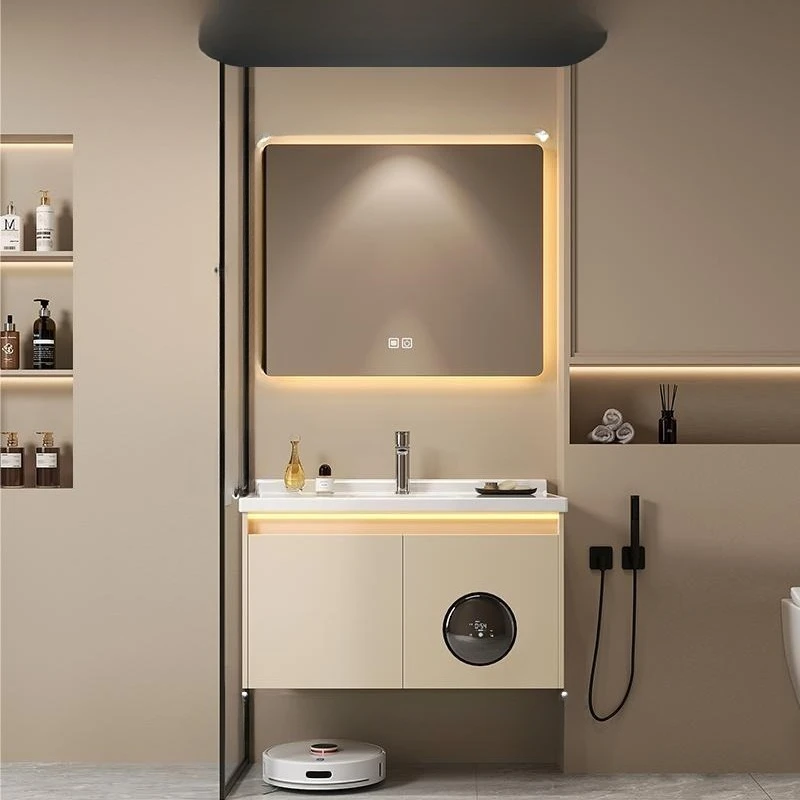 

Cream wind, bathroom cabinet, combination, washbasin, ceramic, toilet, household