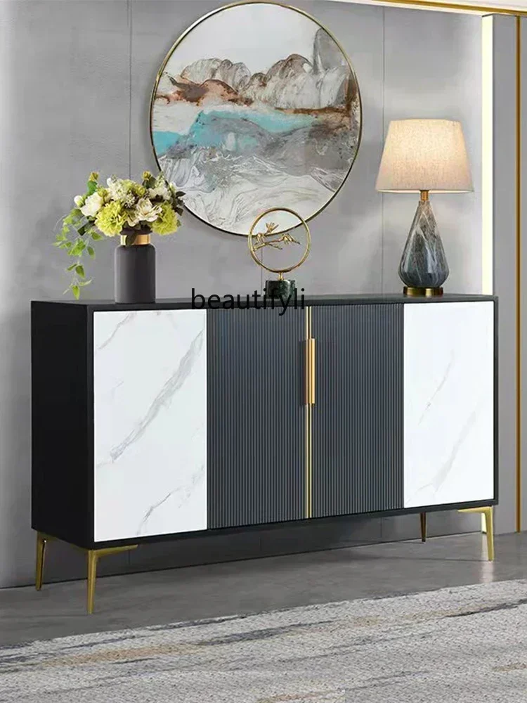 

02Q Light luxury door cabinet Decorative partition Storage cabinet Living room Home simple dining side cabinetHY
