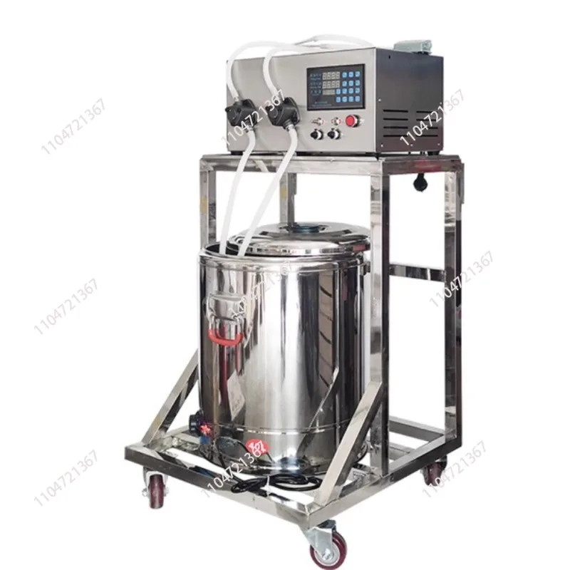 Small Stainless Steel Machine Candle Pot Pump Filler Wax Melting Candle Filling Machine Wax Melter Candle Maker Machine