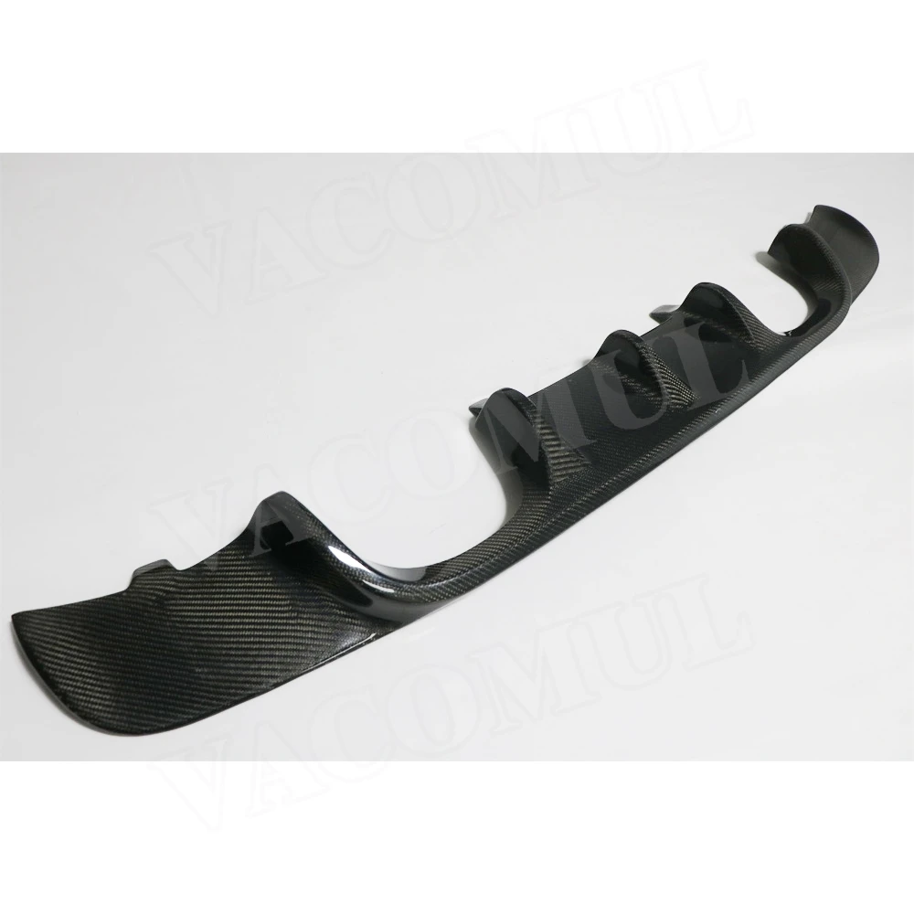 VACOMUL Carbon Fiber For BMW 3 Series E90 M3 2005-2011 Rear Bumper Lip Diffuser Hugger Cover Plate Guard Car Accessories - view 3