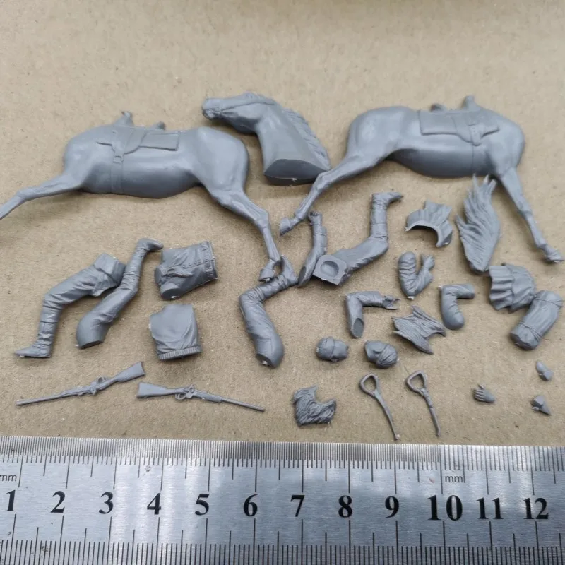 

1/35 Scale Resin Figure Model Kit Apache Attack Diy Miniatures Unassembled Unpainted Statuettes Toys Free Shipping