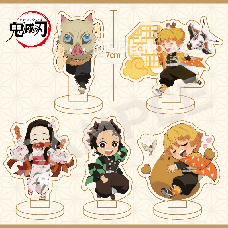 

Anime Demon Slayer Tomioka Giyuu Kamado Nezuko Hashibira Inosuke Agatsuma Zenitsu Cosplay Acrylic Stand Figure Sign Mascot Gift