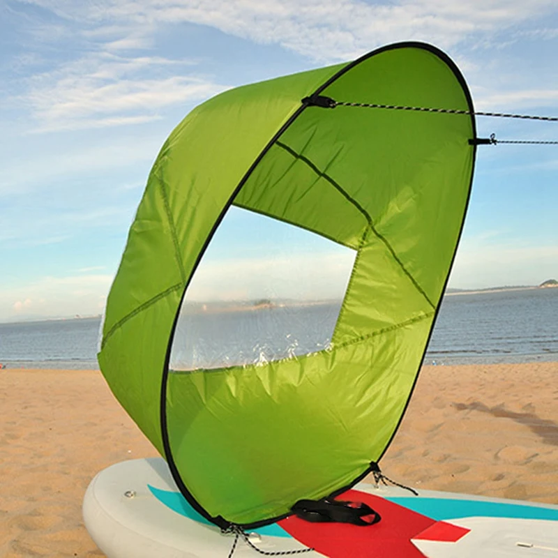 Kayak Sail Pvc Paddle Board Sail Kayak Downwind Sail Paddle Board Shaped Sail