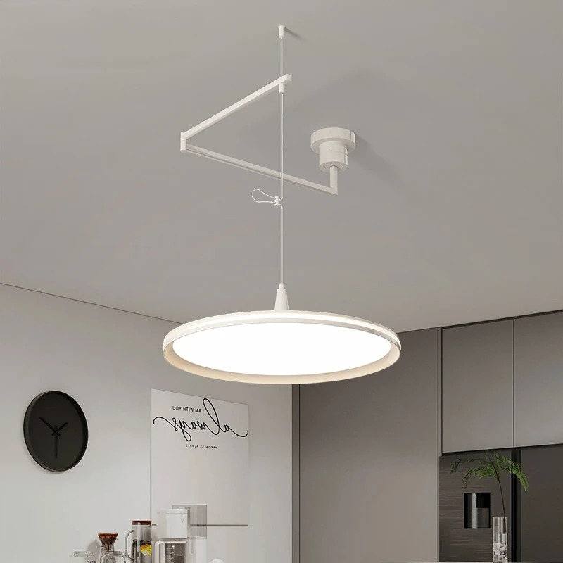 

Современные светодиодные люстры для гостиной, столовой, кухни, подвесные светильники, внутреннее освещение, домашний декор, регулируемые люстры