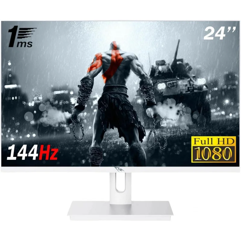 24-дюймовый IPS-монитор FHD 1080p – частота обновления 144 Гц, время отклика 1 мс, ультратонкая рамка, широкие углы обзора, порты HDMI и DP, встроенные функции