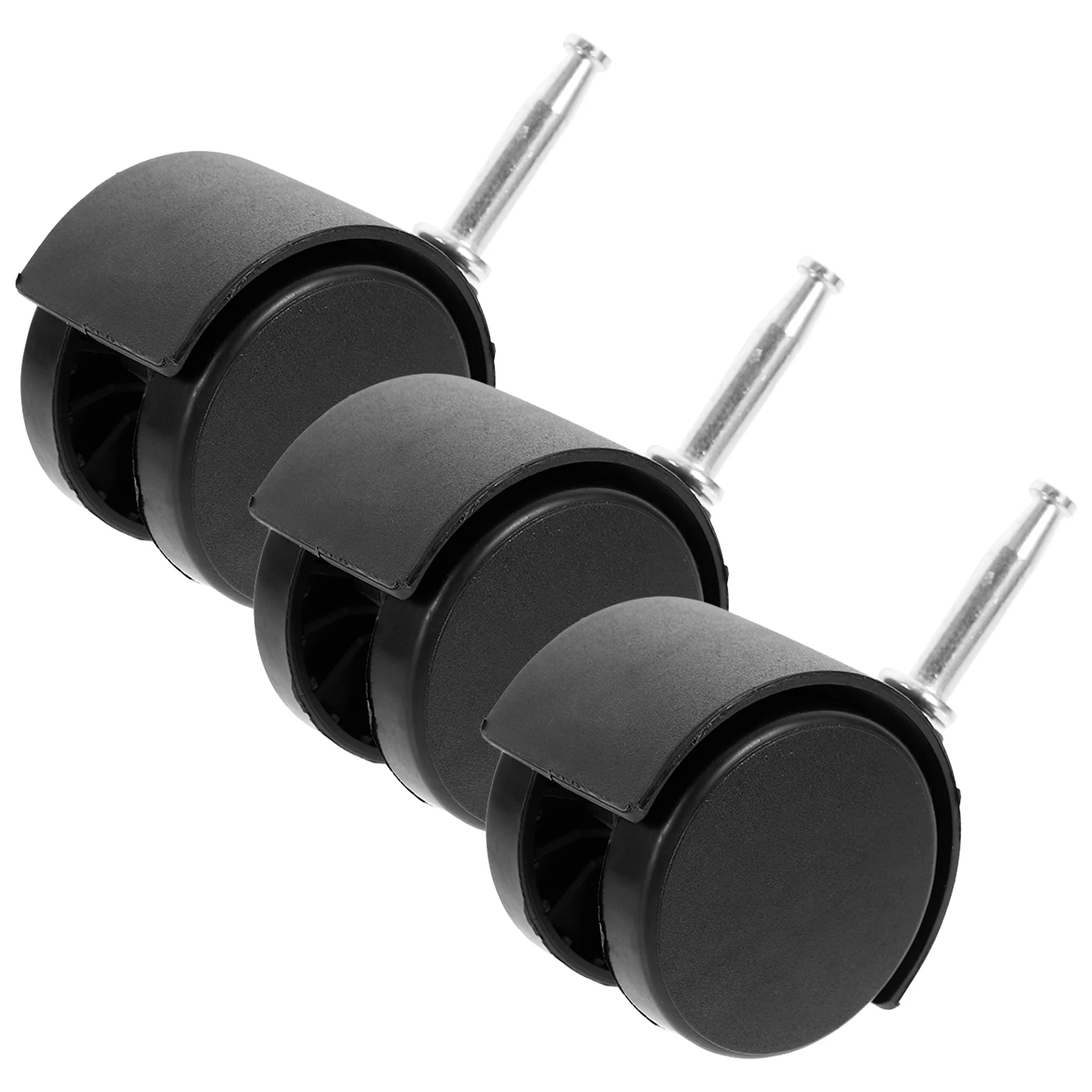 3 قطعة عجلة مكنسة كهربائية 360 عجلة دوارة قابلة للتدوير مادة امتصاص الاهتزاز أثاث ذاتي الصنع متين مقاوم للاهتراء طويل #1