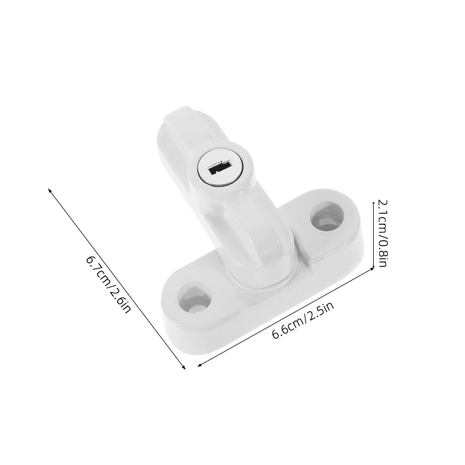 

T Blocker Sash Home Safety Durable Secure Door Set Practical T Sash Blocker Security Window Lock Type Lock