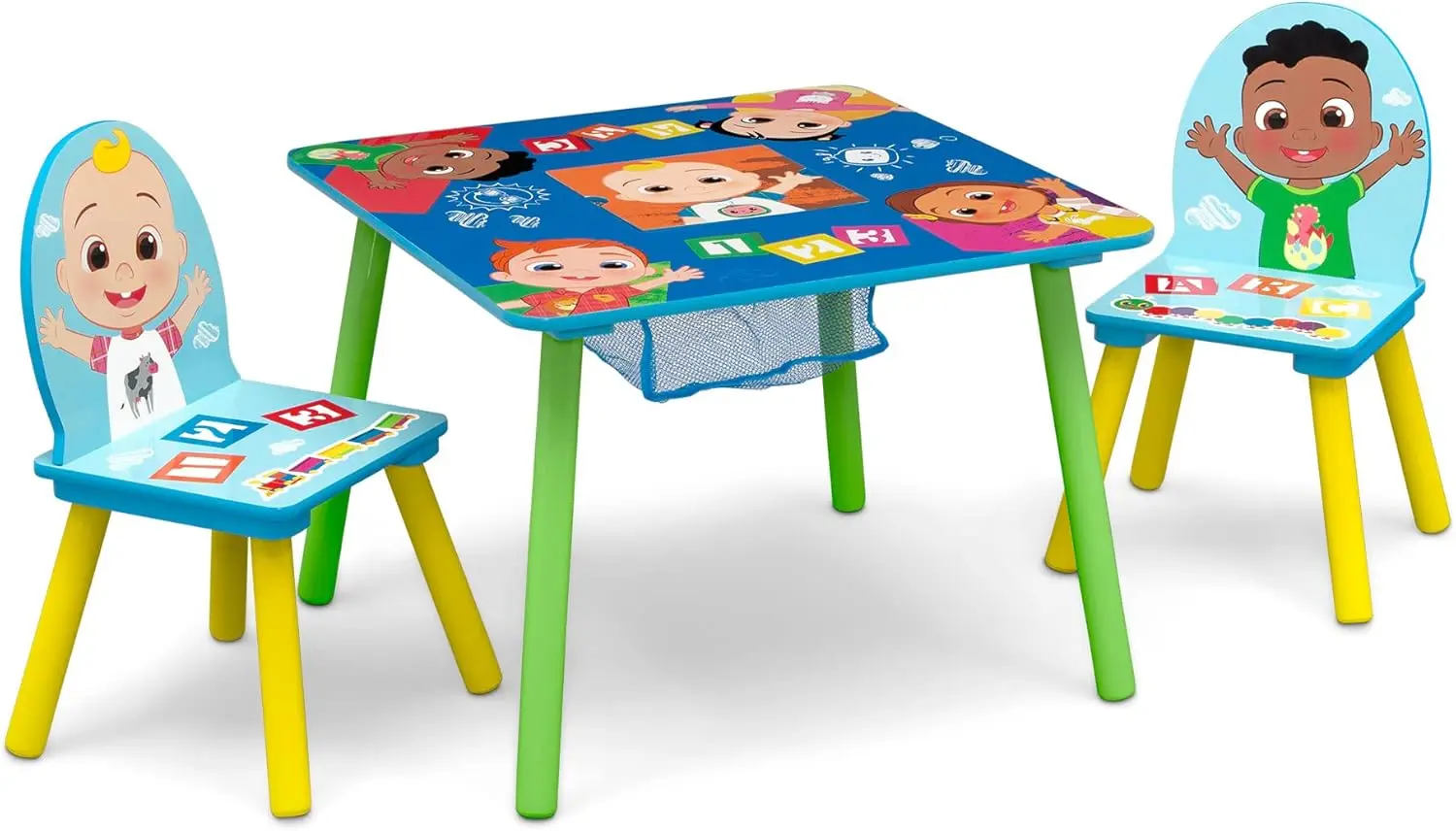 

Street Wood Kids Storage Table and Chairs Set by Delta Children