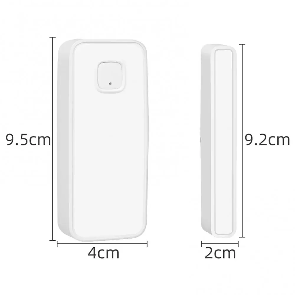 1~8PCS Tuya Smart Door Sensor Door Open / Closed Detectors Notification Alert Security Alarm For Alexa Home Need