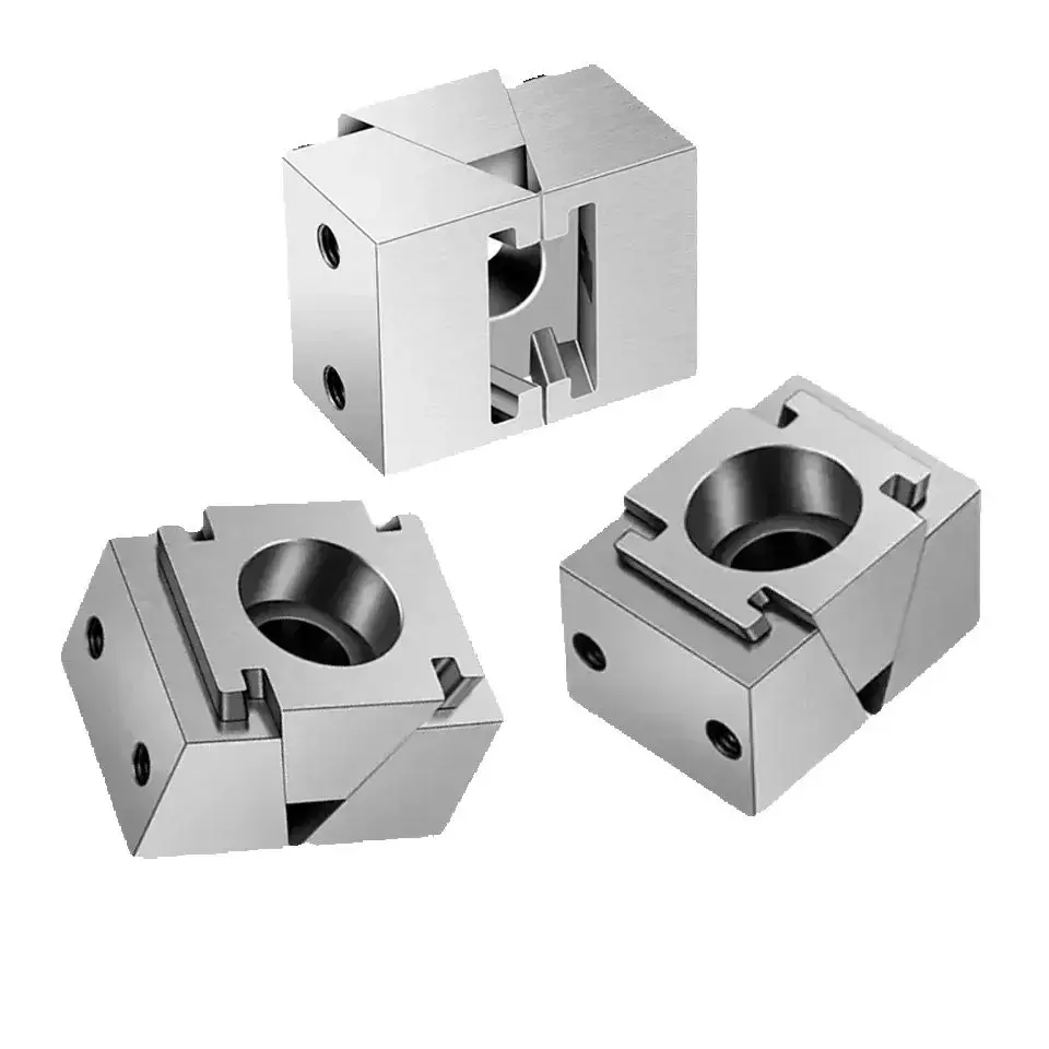 M6/8/10/12 OK Fixture Vise CNC Machine Fixed Double Side Multi-station WedgeOk clamp Clamping Block Element Vise