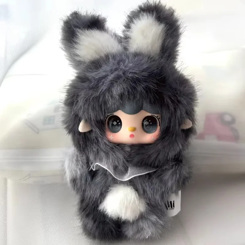 Yooki التنقل الأرنب أفخم صندوق أعمى لينة لطيف الفينيل دمية العصرية اللعب حقيبة قلادة المفاتيح صندوق غامض مفاجأة هدية تحصيل #2