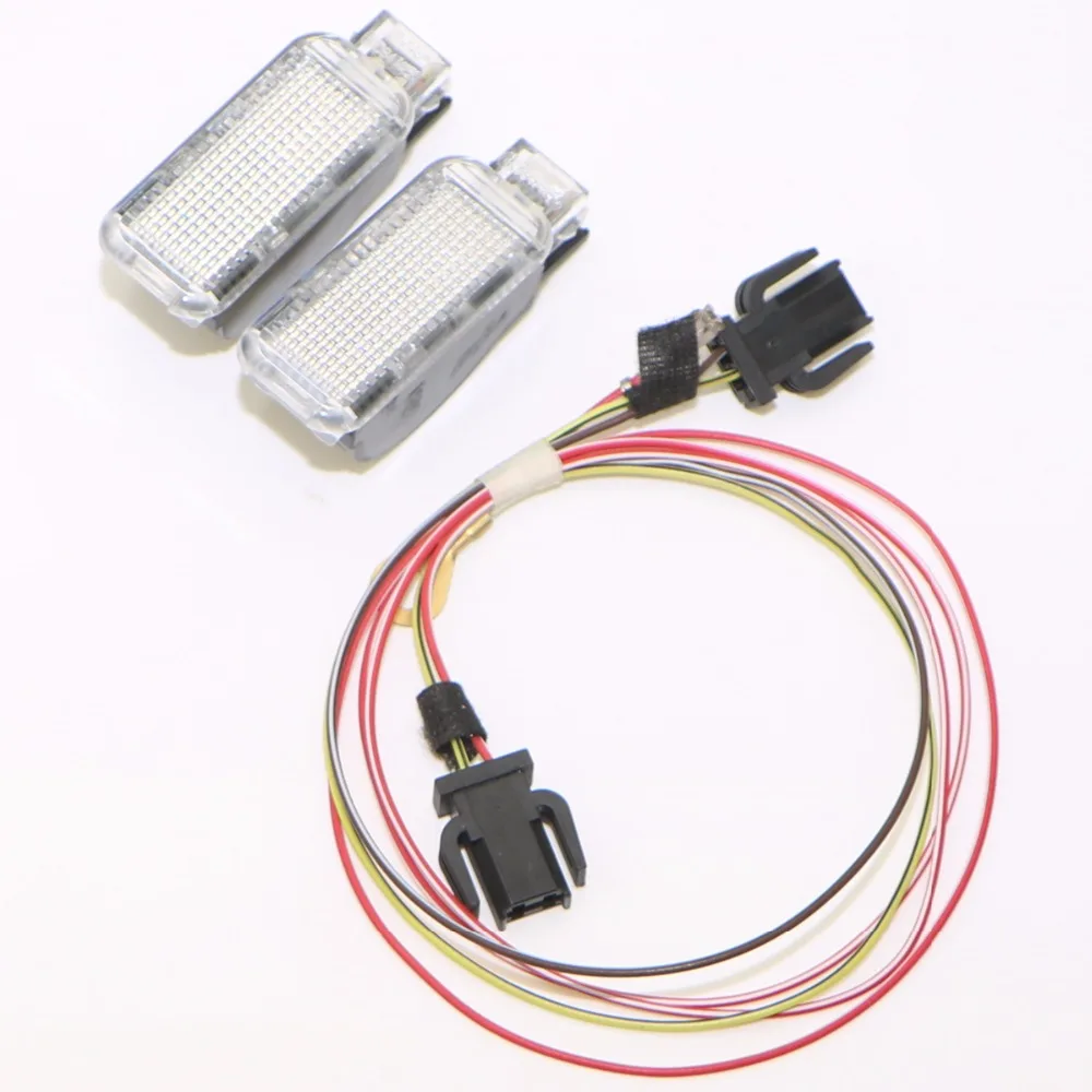 

Car Rear Trunk Door Panel Warning Light + Cable Harness For Q3 Q5 Q7 TT A3 A4 A6 Sharan Phaeton Seat Leon Exeo 8KD 947 415 C