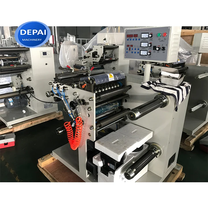Hot Sales High Speed Roll to Roll Self-adhesive Label Slitting and Rewinding Machine