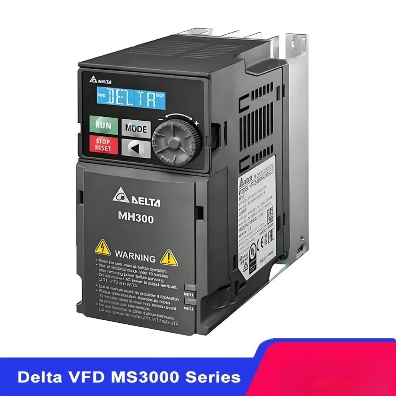VFD for VFD2A8MS21ANSAA VFD4A8MS21ANSAA VFD5A5MS43ANSAA MS300 Variable Frequency Drive 220V 460V 0.75KW 1HP 1.5KW 2HP 2.2KW