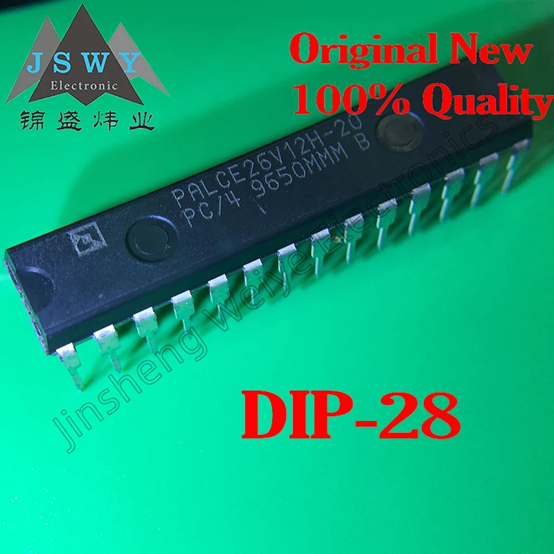 

1/10 PALCE26V12H-20 DIP-28 PALCE26V12H Programmable Array Logic (PAL) Chip Original Brand New In Stock Electronics