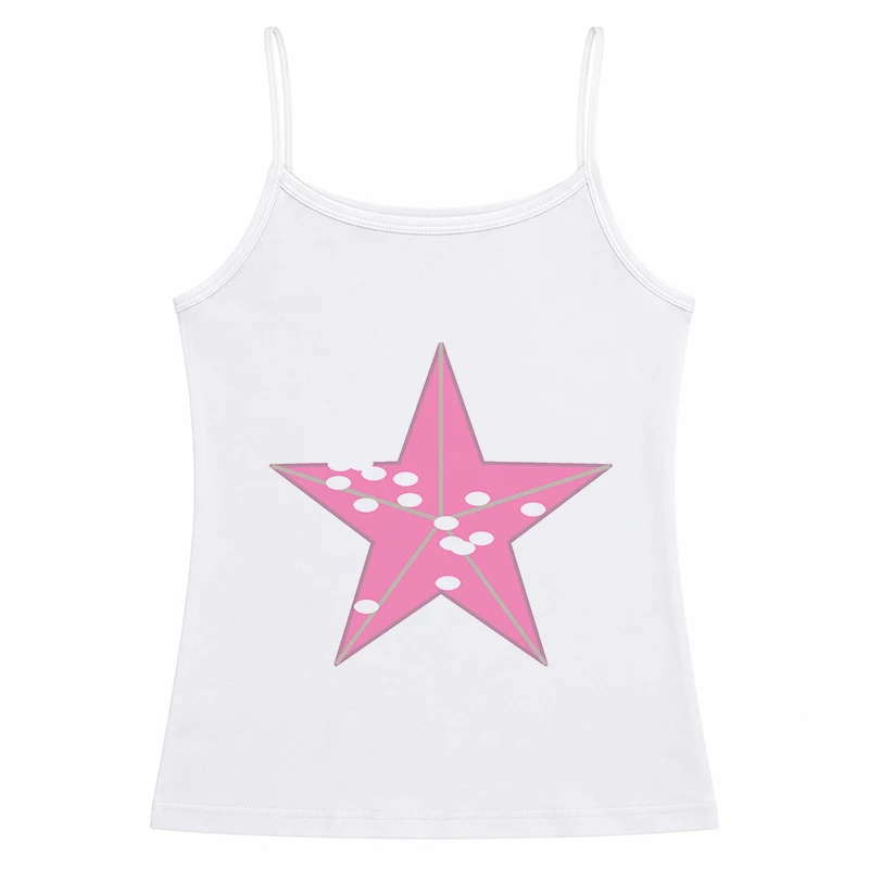 Vintage Harajuku Sexy Crop Tops Y2k Women Clothes Printed Sling Strap Graphics Summer New Slim Goth Fashion Tank Tops Streetwear