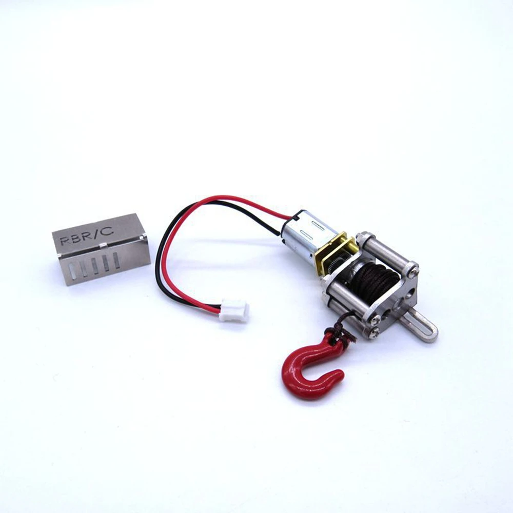 Neue automatische simulierte Winde aus Metall für WPL B14 B24 B16 B36 C14 C24 C34 MN D90 D99 MN99S RC Auto