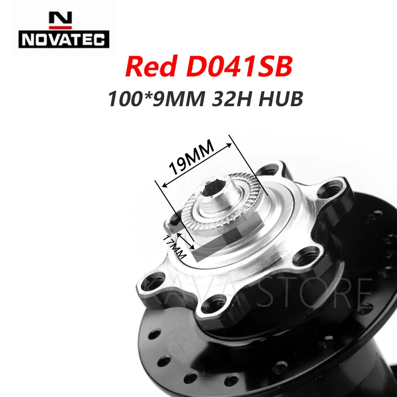 Novatec Hub D041SB D042SB Mountainbike Disc Karte Bremse 28/32/36 Löcher MTB Road Fahrrad Lager 36 H Naben 8/9/10/11/12 Geschwindigkeit – Detail 1