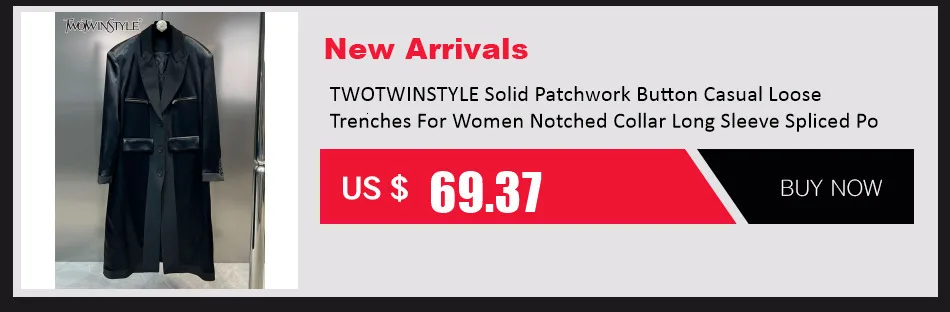 TWOTWINSTYLE Solid Slimming Sexy Irregular Coats For Women Square Collar Long Sleeve Temperament Jackets Female Fashion 2023 New