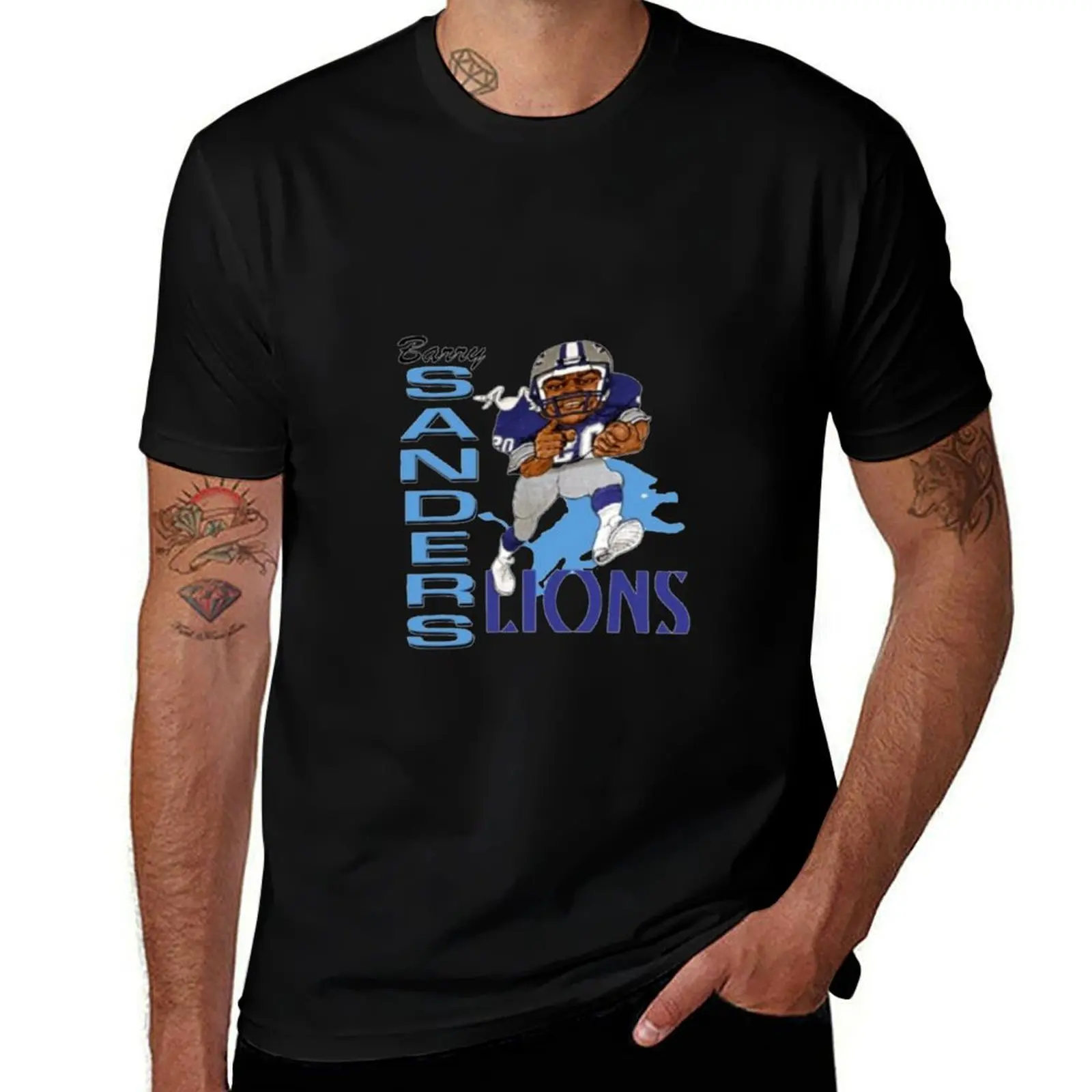 

Barry Sanders T-Shirt t shirt personalised anime t shirts for man T-Shirt