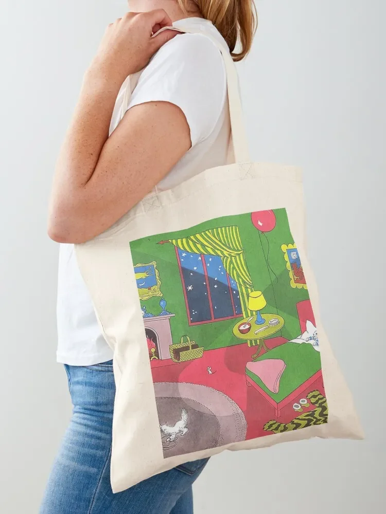 goodnight moon Tote Bag foldable reusable bag shopper bag women canvas