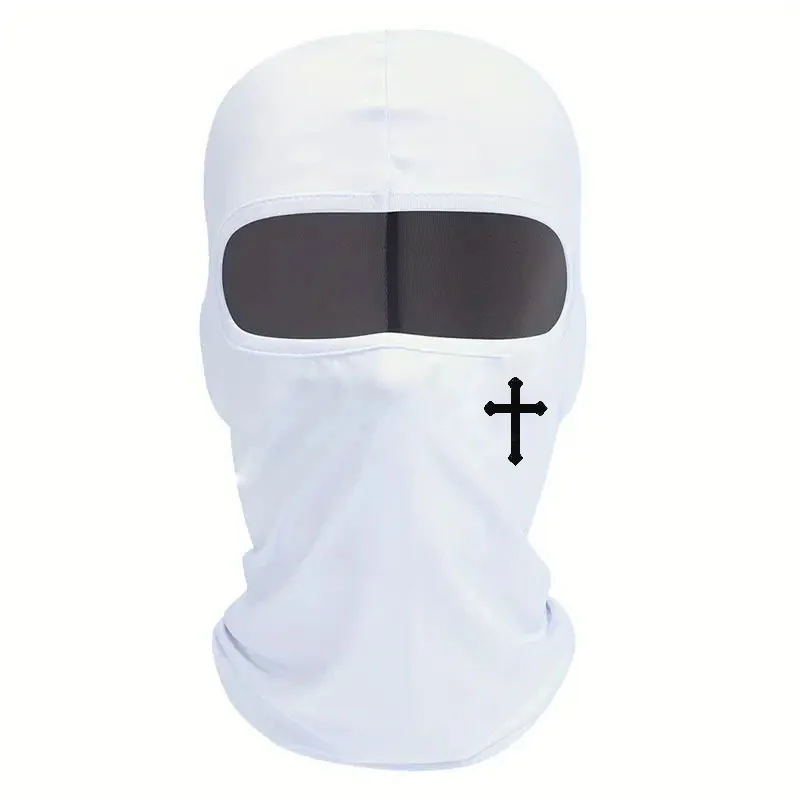 Skimaske für Herren, Sturmhaube, Vollgesichtsmaske, Sommer, atmungsaktive Kapuze, perfekt für Fahrrad, Motorradfahren, Wandern, Outdoor-Sport-Werkzeug – Detail 4