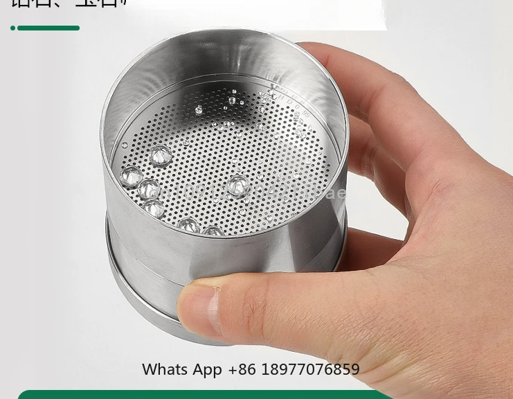 

Diamond Sieve, Gemstone Sieve, Stainless Steel Precision Pearl, Bare Diamond Measurement Size, Filter Screen