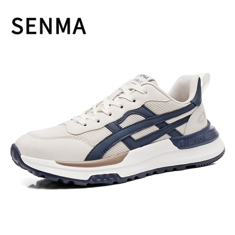 

SENMA Men's Shoes Luxury Couple Vulcanized Shoes Breathable Soft Bottom Lightweight Men's Casual Sneakers Running/Jogging Shoes