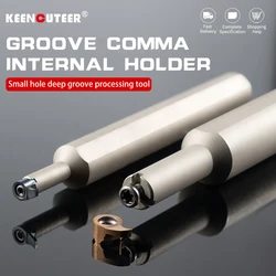 Small Grooving Cutter Bar Internal Holder MG-H12 H16 H20 Small Hole Deep Hole Comma Inserts MB-05R 07R 09R 11R Turning Tool CNC