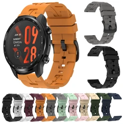 Silicone 22mm 20mm Watch Strap For TicWatch Pro 3 Ultra GPS Smartwatch Band For TicWatch E3 Watchband Replacement Bracele Correa