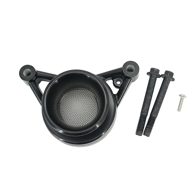 Motorcycle Air Cleaner Intake Filter Cover Velocity Stack for Harey Nightster 975 RH 975 Nightster 975 2022 2023(Black)