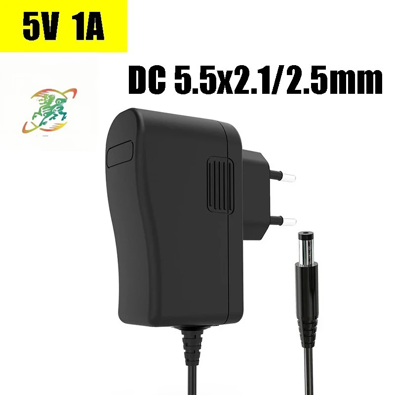 

5V1A European Standard Adapter European Standard European Plug 5v1000ma Circular Plug Router Transceiver Monitoring Power Supply