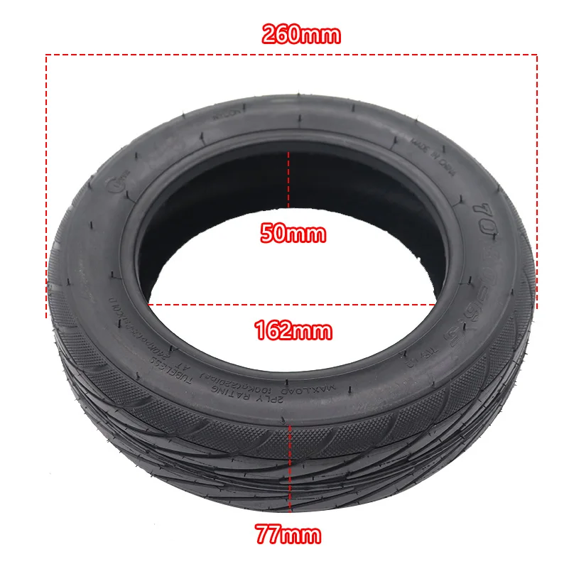 70/80-6.5 Tubeless Tire For Ninebot S PLUS Scooter Replacement Vacuum Tyre Upgraded Thickened XIAOMI MiniPLUS Parts Accessories