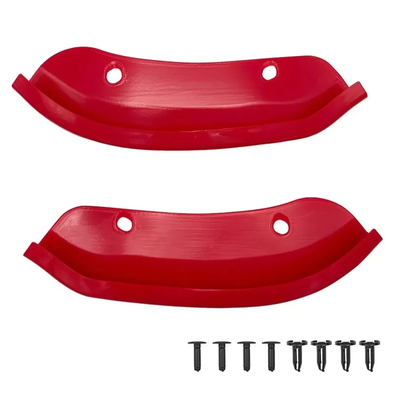 

Hot For 2PCS 2015-2021 Dodge Challenger HellCat Widebody Voodonala Front Shunt Bumper Lip Protector, ...