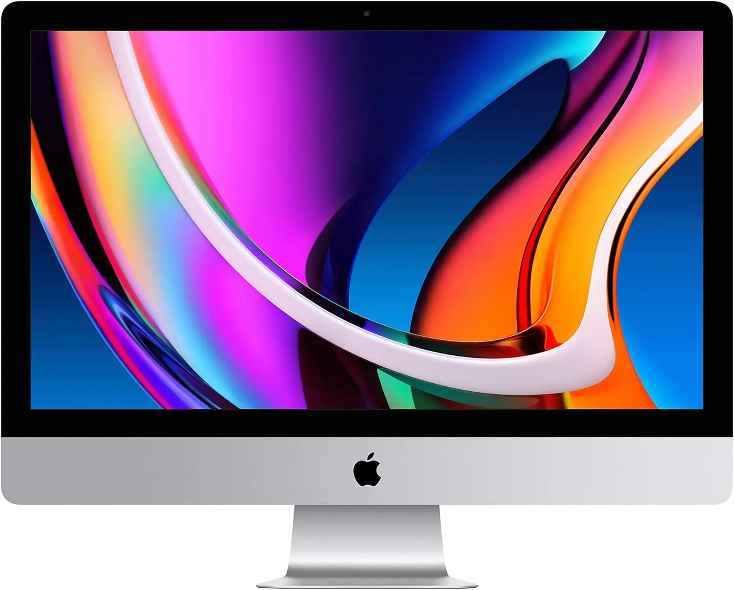 Apple iMac 27 "2020 dengan layar 5K, Intel Core i7 3.8GHz 8Core, RAM 8GB, SSD 512GB MXWV2LL/A (diperbarui bersertifikat)