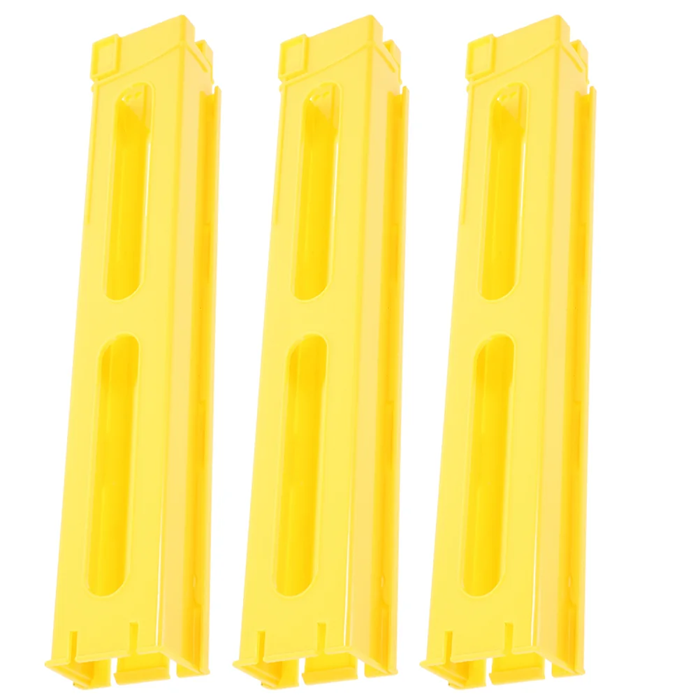 3 Pcs Domino Card Loader Building Accessories Dominoes Plastic Kids Toys Train Clip Child